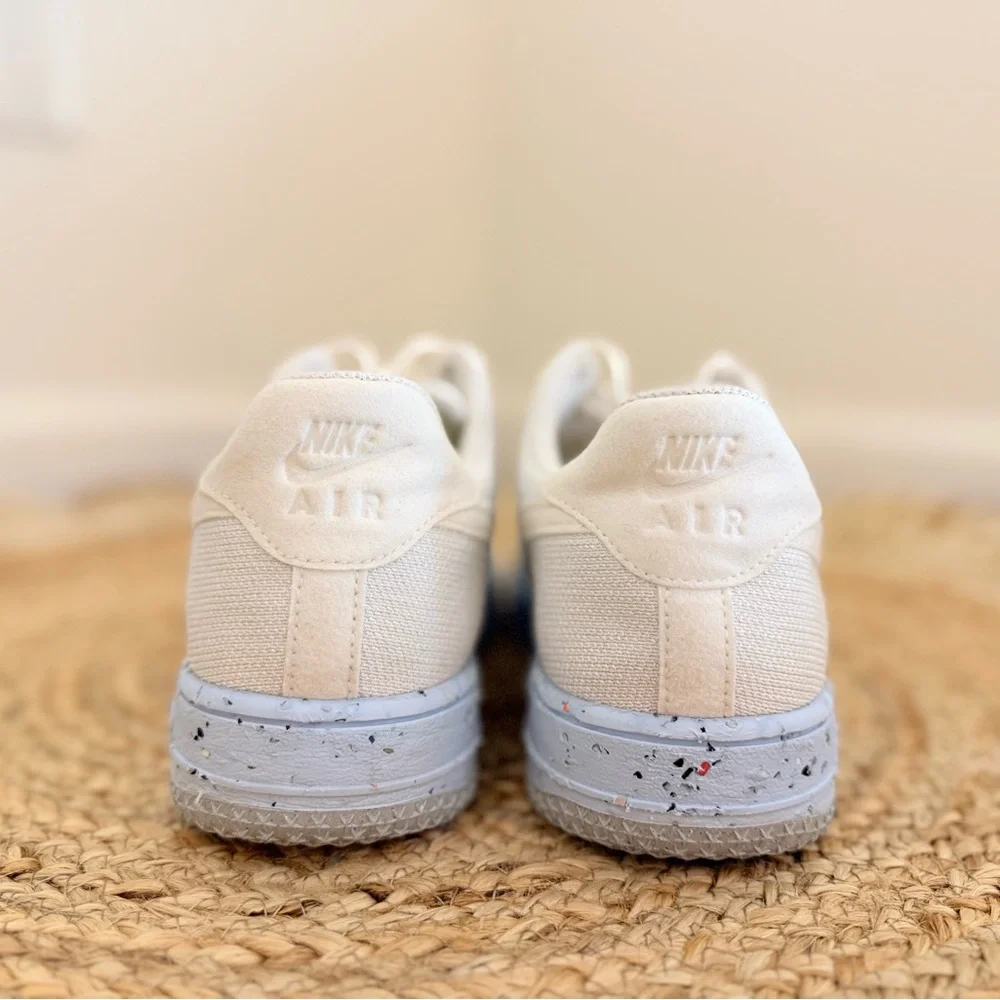 🌾 Nike Air Force One Crater‎ White and Blue